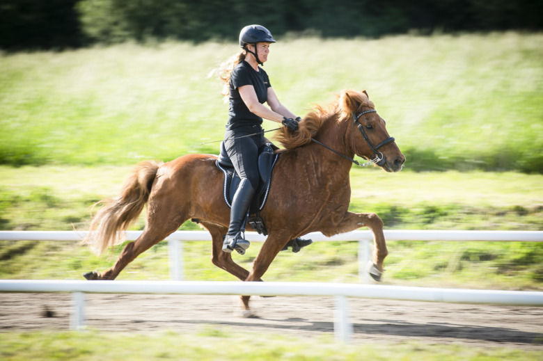 Åsa Nevander Holmén trotsade nyckelbensfrakturen och kvalade till SM