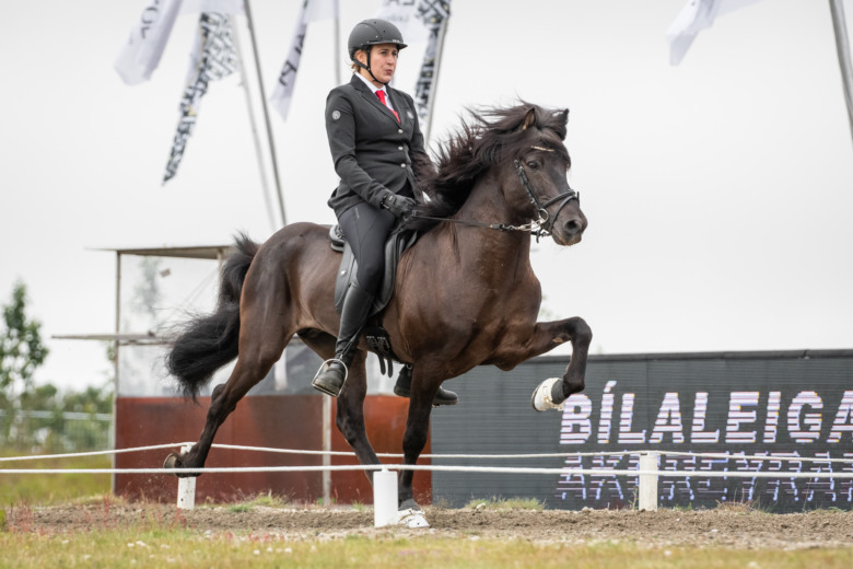 Annie Ivarsdottir till B-final på Landsmót