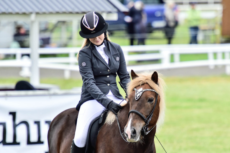 Hanna Rosenberg blev klubbmästare gånger tre