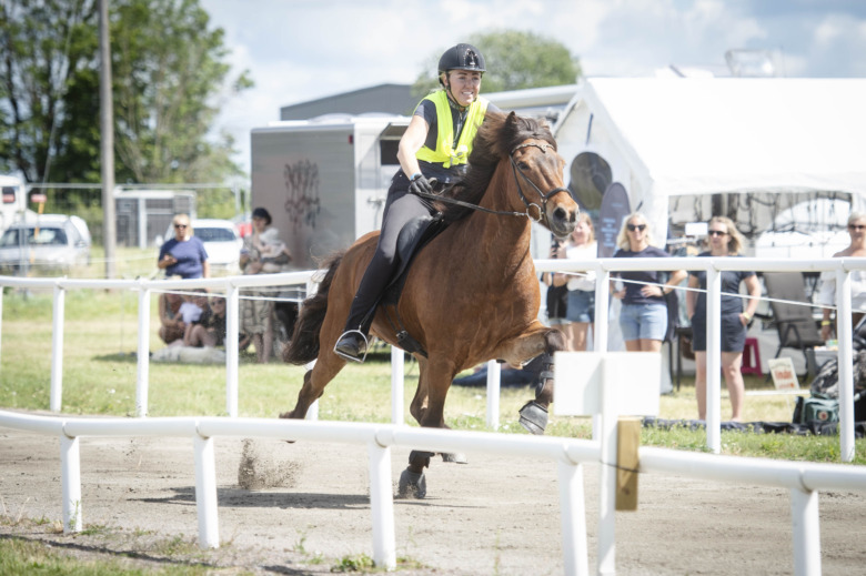 Vann SM i tredje starten