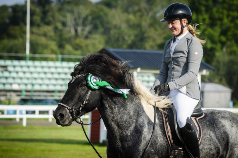 Hon var mesta finalisten på GK-SM