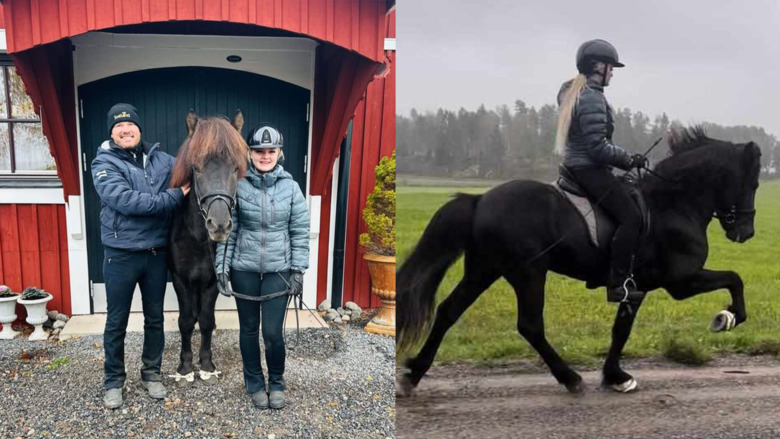 Mio från Änghaga till young rider