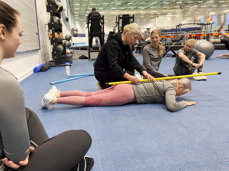 Ungdomslandslaget bygger muskler för framtiden