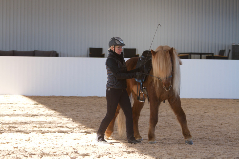 Träningsplanen genomsyrar Heléne Bloms träningsfilosofi