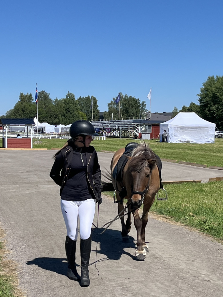 ”Det var verkligen en upplevelse att få starta SM”