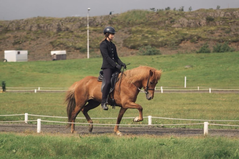 Sofia Hallin redo för sitt första Landsmót: ”Tävlar mot mig själv”