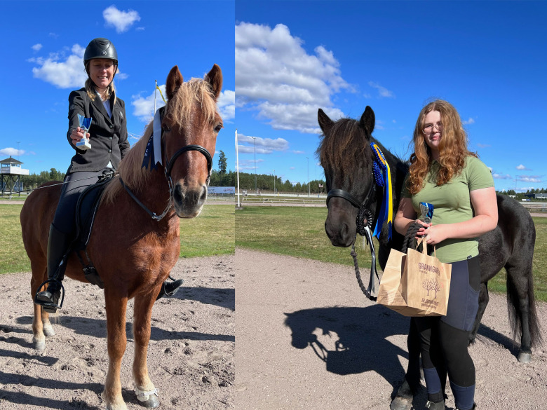 Ethel och AnnaPia korades till klubbmästare i Bjarg
