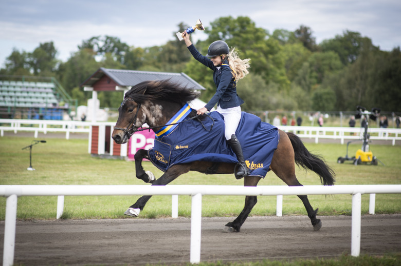 Hästarna fick 13-åriga Michelle Edvall Karlsson att blomstra