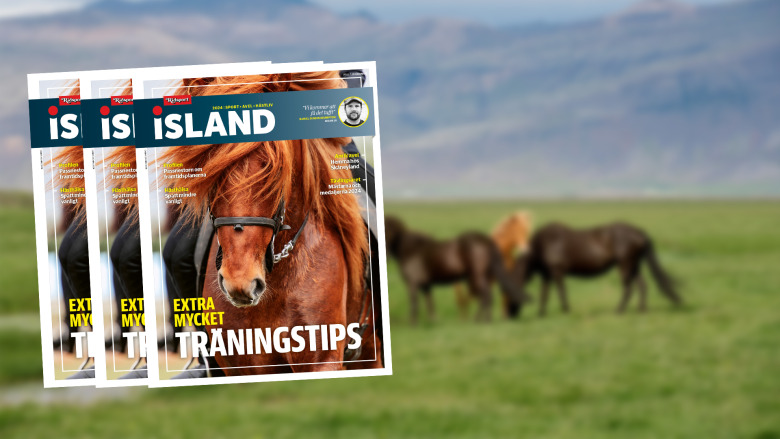 Efterlängtad tidning från Ridsport Island tillbaka i höst