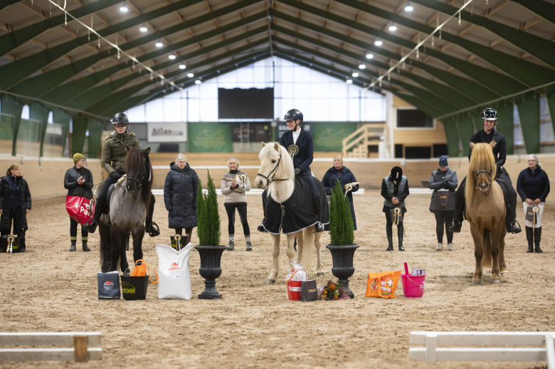 Gæðingalist lockade ryttare till Skogslotten