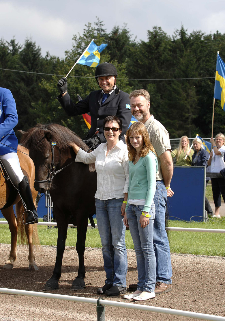Svensk VM-guldmedaljör har somnat in