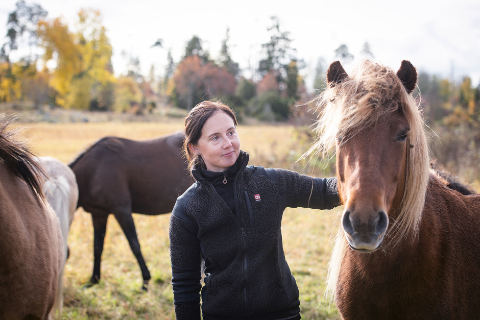Efter ryggskadan – nu satsar Elsa med tidigare svenska mästaren