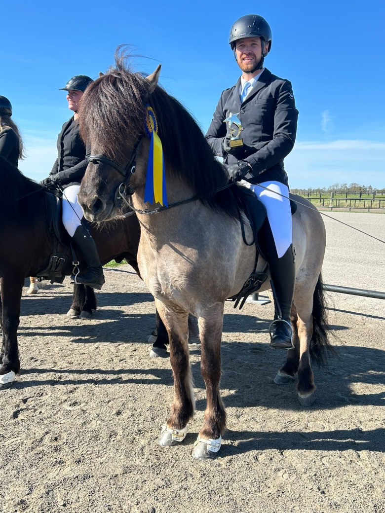 Ólafur Ásgeirsson kvalade i V1-debuten: ”Taggad för framtiden”