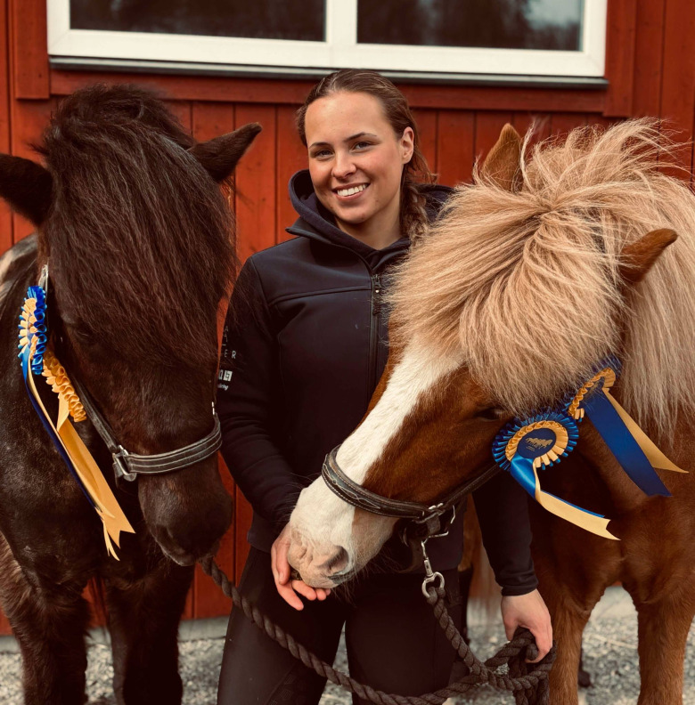 Saga Berggren ägde söndagen på Rickebasta: ”Supernöjd”