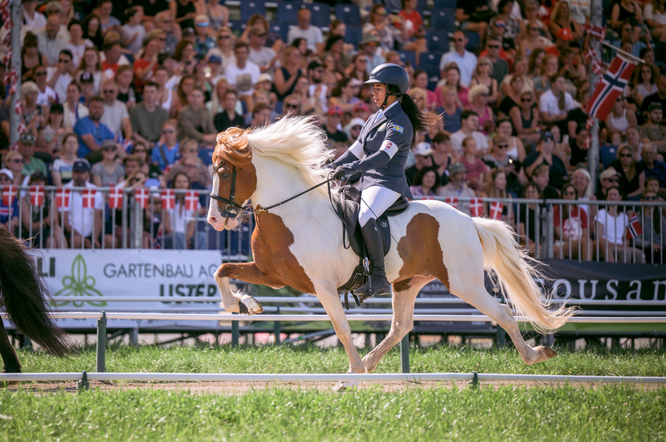 Jamila Berg och Toppur fyra i T1 på VM: ”Så jävla glad”