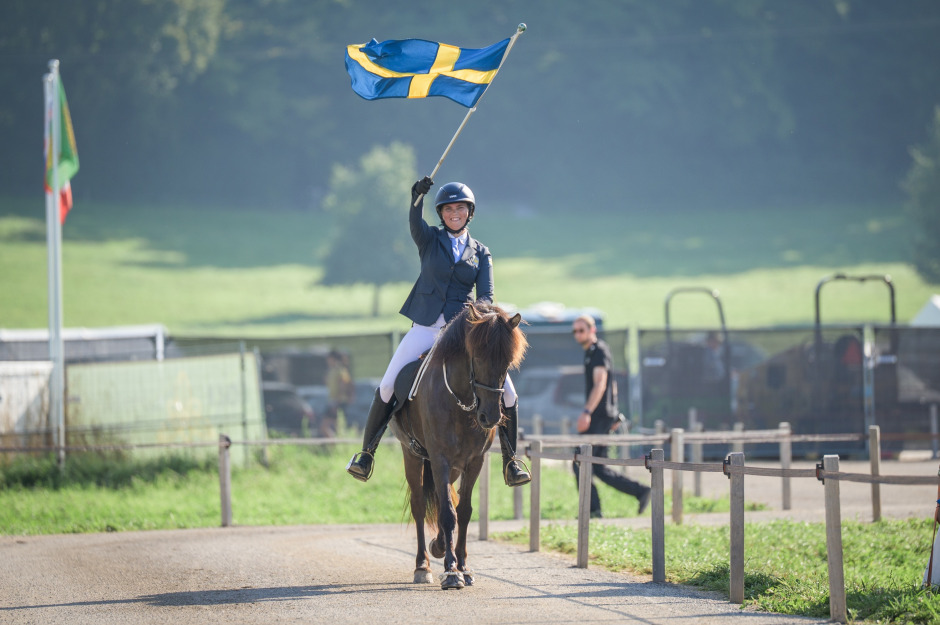 VM: Lilly Björsell vann b-finalen i T2 young rider – vidare till a-final