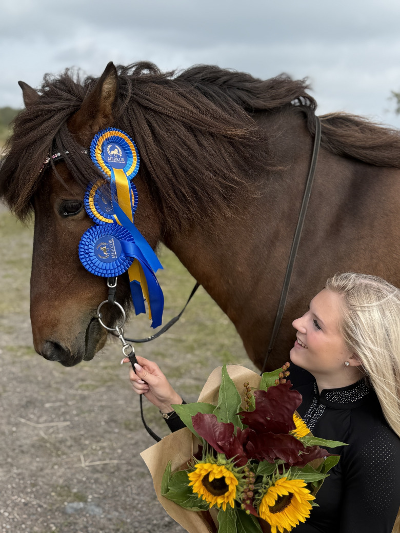 Liv en av tre nya klubbmästare i Merkur: ”För mig är god ridning viktigt”