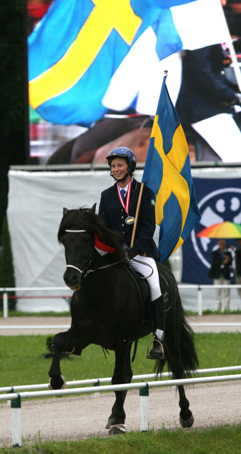 Svensk mästerskapshäst har somnat in